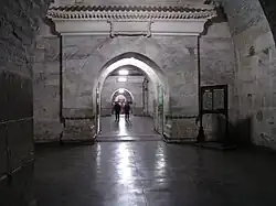 Intérieur du tombeau Dingling de l'empereur Wanli