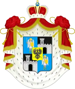 Blason de Nikolaï Sergueïevitch Chtcherbatov (Щербатов, Николай Сергеевич)
