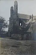 Dégâts de la Grande Guerre.