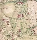 Châteaux et bourg en 1730.