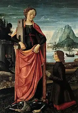 Sainte Barbe, 1473, Collection privée.