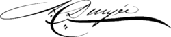 signature d'Abram Duryée