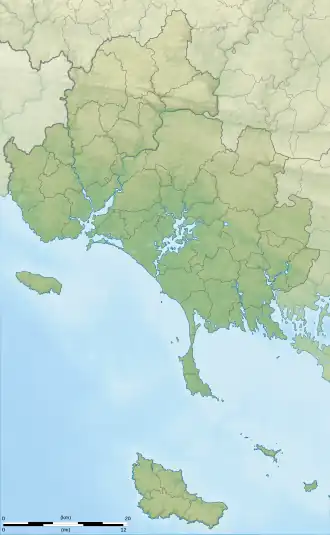 voir sur la carte de l’arrondissement de Lorient