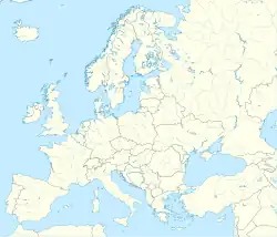Localisation des villes jumelées avec Blagnac.