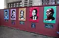 Cameroonian Heroes par Hervé Youmbi à Douala (2013).