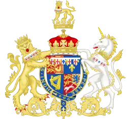 Description de l'image Coat of Arms of William Henry, Duke of Gloucester and Edinburgh.svg.