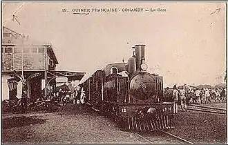 Corpet-Louvet (1009-1905) no&nbsp;12, du chemin de fer de Conakry à Kankan en Guinée