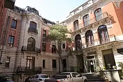 Hôtel Pauilhac : élévations sur cour côté rue Roquelaine.