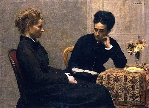 La Lecture (1877), Musée des Beaux-Arts, Lyon.
