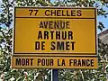 Avenue Arthur-de-Smet.