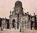 La grande synagogue chorale en 1900