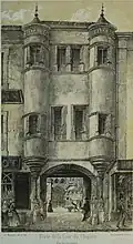 La porte dessinée par Maquart,
