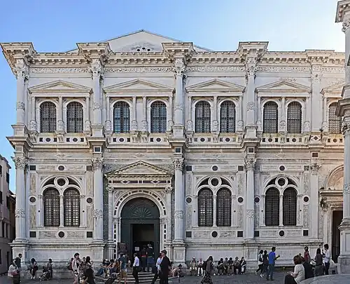 La Scuola Grande di San Rocco.