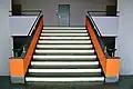 Un escalier.