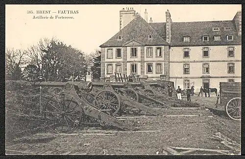 L'artillerie.