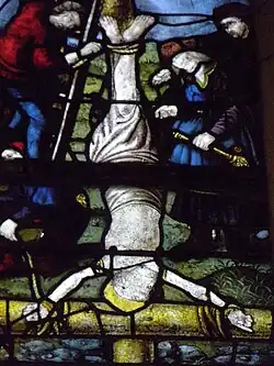 Crucifixion de saint Pierre.