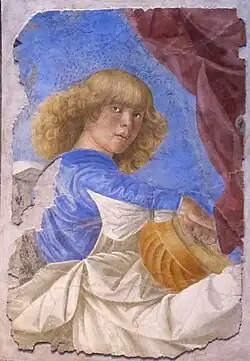 Autre ange musicien.