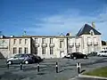 Façade arrière de l'hôtel de Cheusses (côté arsenal).