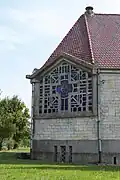 Le côté ouest du chevet.
