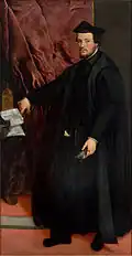 Titien (Italian, 1488/90-1576) Portrait du cardinal Cristoforo Madruzzo 1552