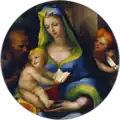 Vierge à l'Enfant avec saint Jérôme et saint Jean Baptiste, 1519 Musée Thyssen-Bornemisza