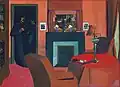 Félix Vallotton : La Chambre rouge (1898)