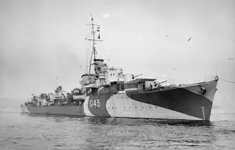 illustration de HMS Quail (G45)