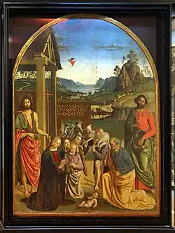 La Nativité de Antonio del Massaro.