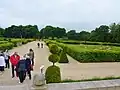Château du Coscro : le jardin.