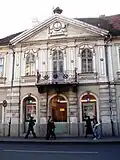 Détail de la façade de la rue Glavna
