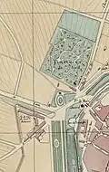 Square des Missions, 1844
