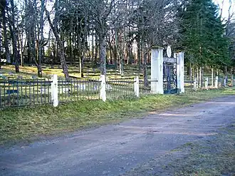 Le cimetière des pompiers.