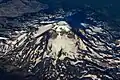 Vue aérienne de South Sister depuis le nord-est.