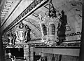 Détail du plafond de l'avant-scène.