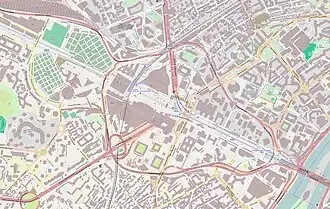 voir sur la carte de La Défense