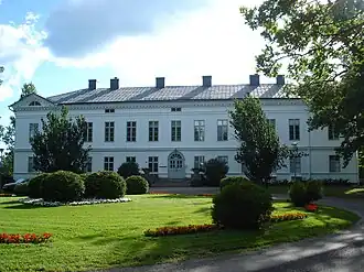 Bâtiment principal du manoir.