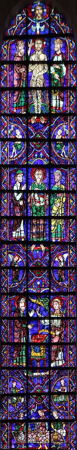 Baie no&nbsp;106 : Changeurs, Histoire de saint Jean-Baptiste.