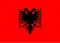 Drapeau de l'Albanie