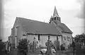 L'église en 1937.