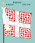 régiment de Sanzay de 1703 à 1716