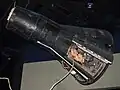 La capsule Gemini 5 exposée au Space Center Houston.