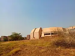 Intérieur du lycée scientifique de Yamoussoukro en janvier 2024