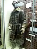 Combinaison de vol en cuir de l'entre-deux-guerres
