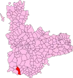 Localisation de Carpio