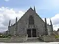 Église Sainte-Noyale : façade occidentale.