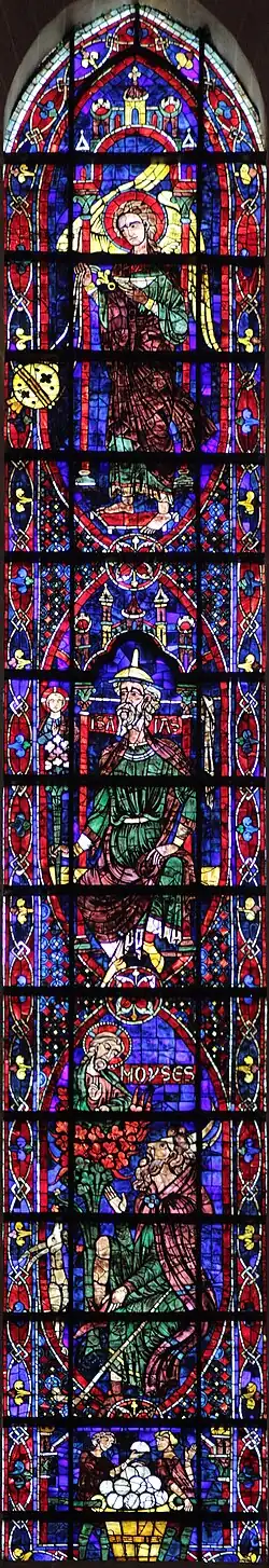 Baie no&nbsp;102 : Boulangers, Moïse, Isaïe, Ange thuriféraire.