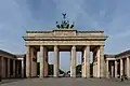 porte de Brandebourg à Berlin.