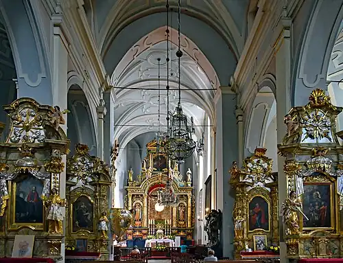 Intérieur de l'église