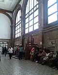 Vue de la salle d'attente