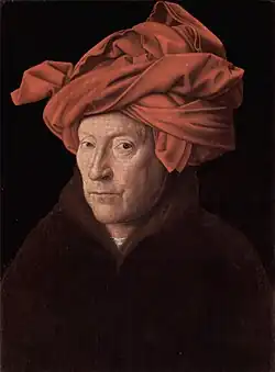 L'Homme au turban rouge, 1433 - London National Gallery